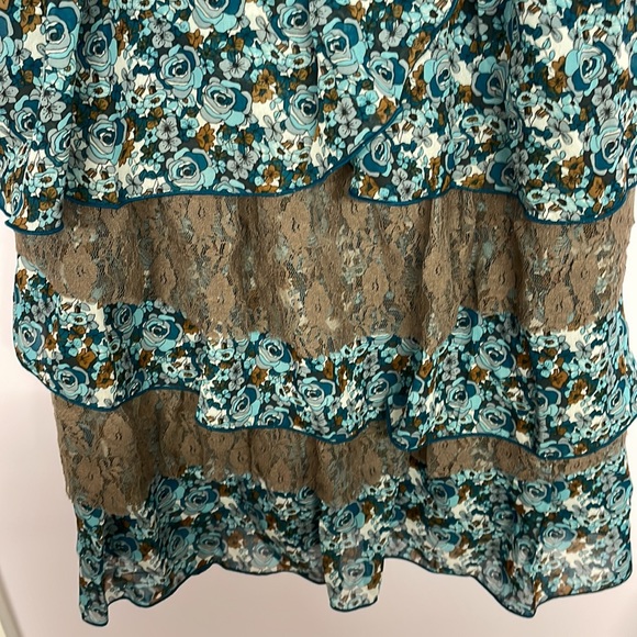 Maurices Floral Tiered mini dress size S - Picture 2 of 4